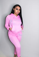 Load image into Gallery viewer, sweatsuit 2 piece pink girly comfy
